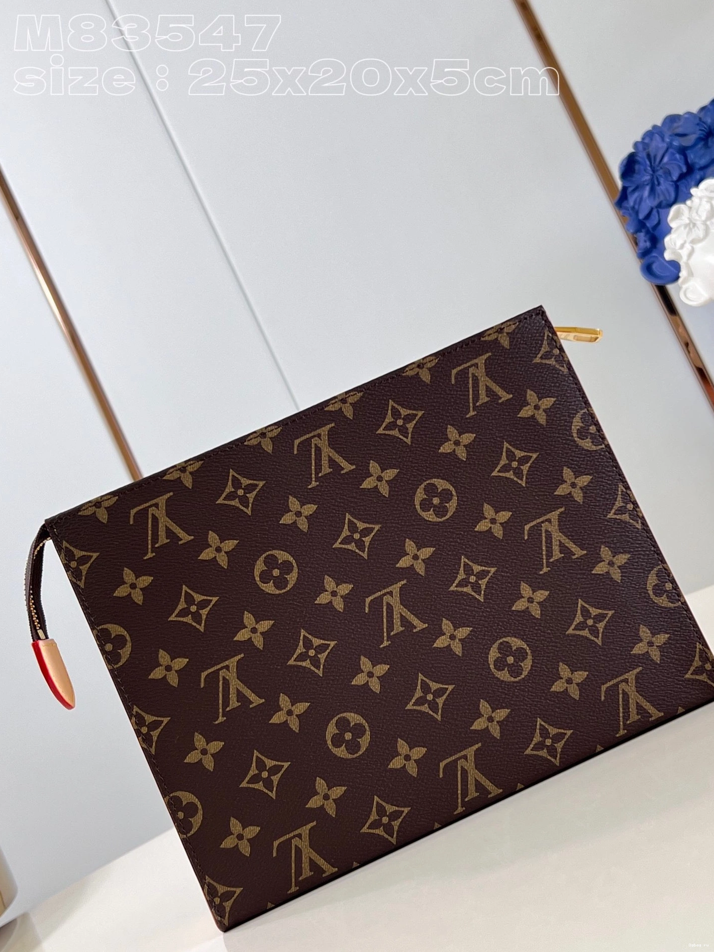 LOUIS Poche VUITTON Toilette-25*20*5.5cm 0722